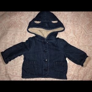 Baby Gap Bear Ear Denim Jacket